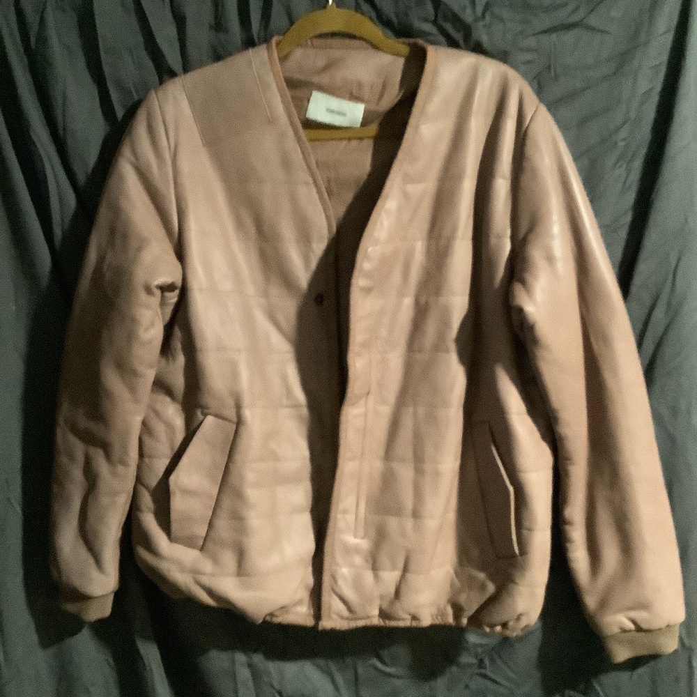 Leather jacket